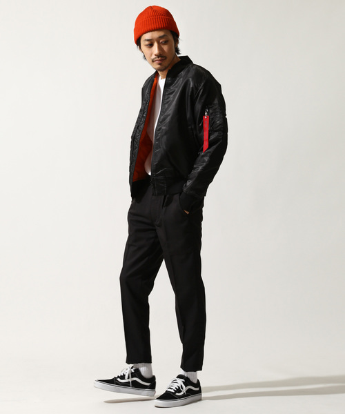 ZIP FIVE(ジップファイブ)の「【ZIP FIVE】MA-1(MA-1・メンズ・グレー/ネイビー/ブラック/オリーブ/カーキ/ワイン/オレンジ/カモフラージュ/パープル・LARGE/XX-LARGE/X-LARGE/MEDIUM/SMALL)」の15枚目の写真