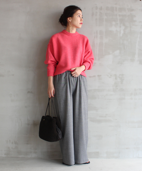 HELIOPOLE（エリオポール）の「ストレッチウールイージーパンツ（その他パンツ・レディース・ブルー系その他/ブラック系その他・36/38）」の13枚目の写真