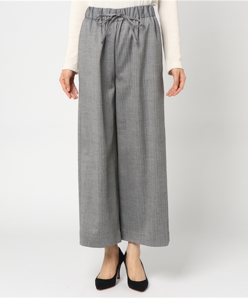 HELIOPOLE（エリオポール）の「ストレッチウールイージーパンツ（その他パンツ・レディース・ブルー系その他/ブラック系その他・36/38）」の3枚目の写真