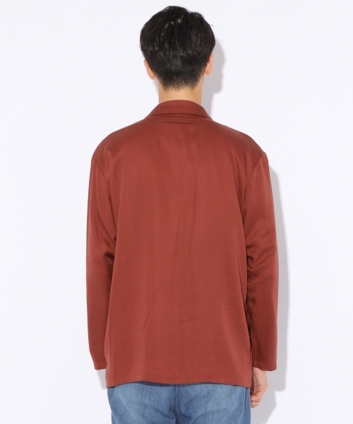 niko and...（ニコアンド）の「Nテンセルラップカーデ【niko and ...】（カーディガン/ボレロ・メンズ・カーキ/ボルドー/チャコール・MEDIUM/LARGE）」の16枚目の写真