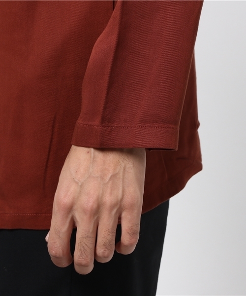 niko and...（ニコアンド）の「Nテンセルラップカーデ【niko and ...】（カーディガン/ボレロ・メンズ・カーキ/ボルドー/チャコール・MEDIUM/LARGE）」の7枚目の写真