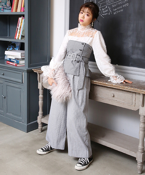 セール】柄アソートビスチェ（チューブトップ）｜one after another