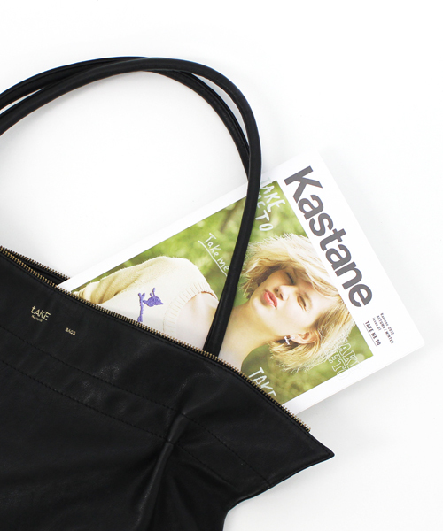 Kastane(カスタネ)の「Kastane magazine bag(トートバッグ・レディース・ブラック・FREE)」の8枚目の写真