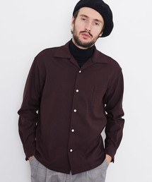 UNITED TOKYO | 【WARM～暖～】オープンカラーロングスリーブシャツ(シャツ/ブラウス)