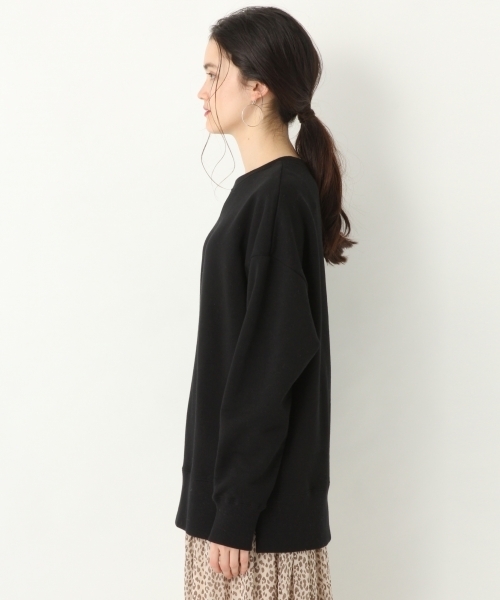 A part by（アパートバイ）の「CウラケCN/PO 790084（スウェット・レディース・ブラック/オフホワイト/キャメル・FREE）」の13枚目の写真