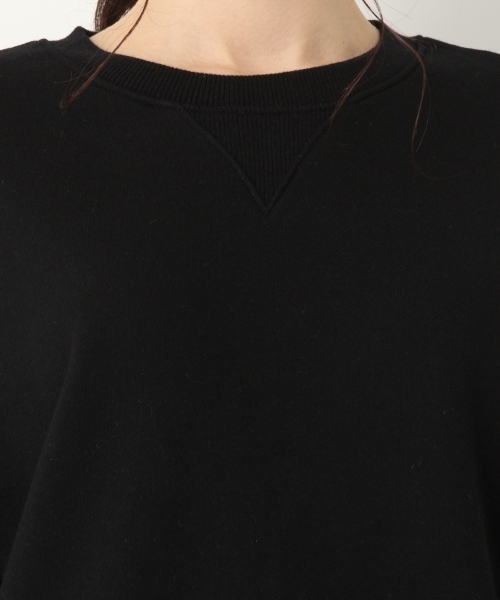 A part by（アパートバイ）の「CウラケCN/PO 790084（スウェット・レディース・ブラック/オフホワイト/キャメル・FREE）」の4枚目の写真