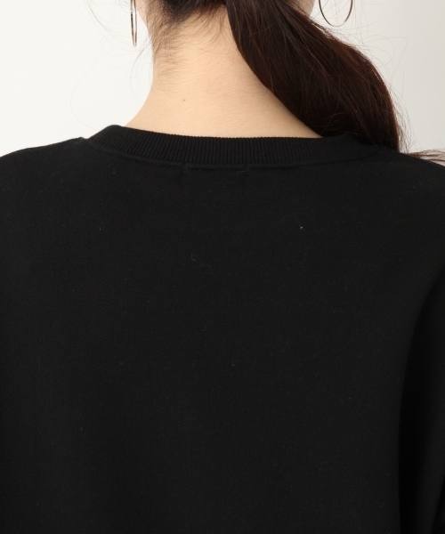 A part by（アパートバイ）の「CウラケCN/PO 790084（スウェット・レディース・ブラック/オフホワイト/キャメル・FREE）」の11枚目の写真