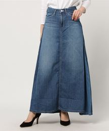 woadblue | woadblue　マキシ丈スカート(デニムスカート)
