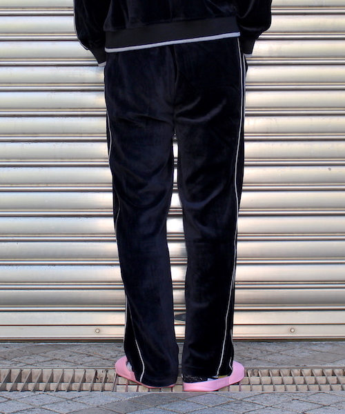 fridge（フリッジ）の「【SWEAT SEDO】スウェットセド ベロアトラックパンツ（その他パンツ・メンズ・ネイビー/ブラウン/グリーン/パープル/ブラック・LARGE/SMALL）」の8枚目の写真