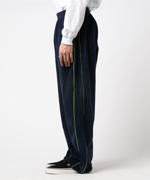 fridge（フリッジ）の「【SWEAT SEDO】スウェットセド ベロアトラックパンツ（その他パンツ・メンズ・ネイビー/ブラウン/グリーン/パープル/ブラック・LARGE/SMALL）」の16枚目の写真