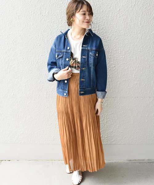 SHIPS（シップス）の「デニムジャケット（デニムジャケット・レディース・ネイビー・36/38）」の6枚目の写真