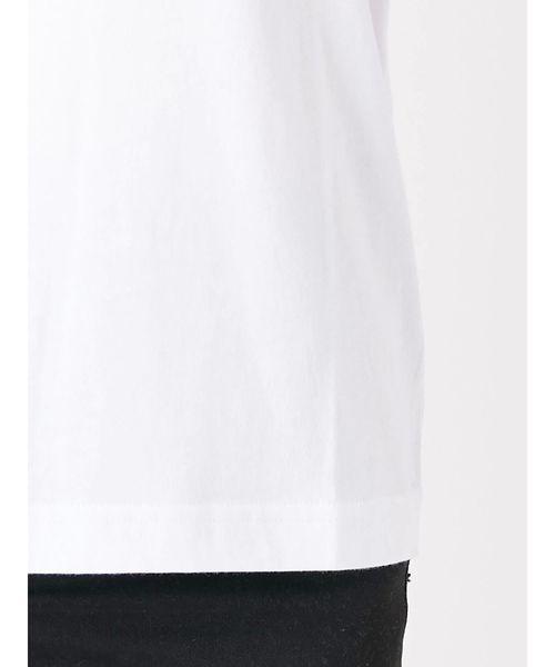 Ungrid（アングリッド）の「BASIC VネックTee（Tシャツ/カットソー・レディース・ライトグレー/オフホワイト/ブラック・FREE）」の9枚目の写真