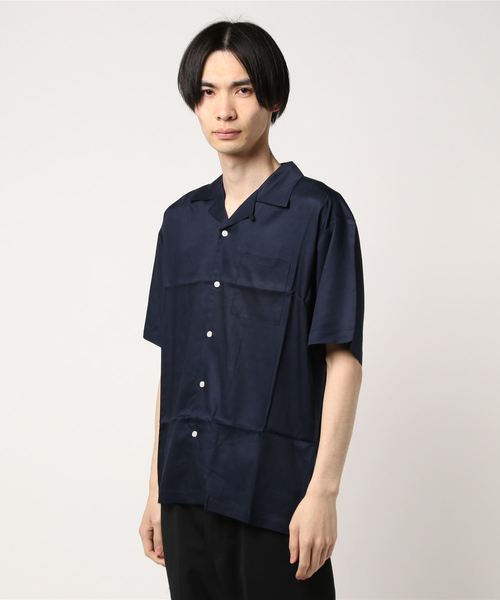 【BURNER SELECT】レーヨン オープンカラー 半袖シャツ 【BURNER SELECT】レーヨン オープンカラー 半袖シャツ