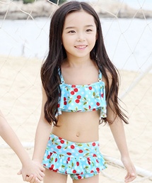 キッズの水着 ブルー ネイビー 青色系 ビキニ ファッション通販 Zozotown