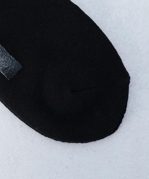 H BEAUTY&YOUTH UNITED ARROWS(エイチビューティーアンドユースユナイテッドアローズ)の「<H>144N PLANE PILE REG SOCKS/ソックス(ソックス/靴下・メンズ・ブラック/ホワイト/オレンジ・FREE)」の4枚目の写真