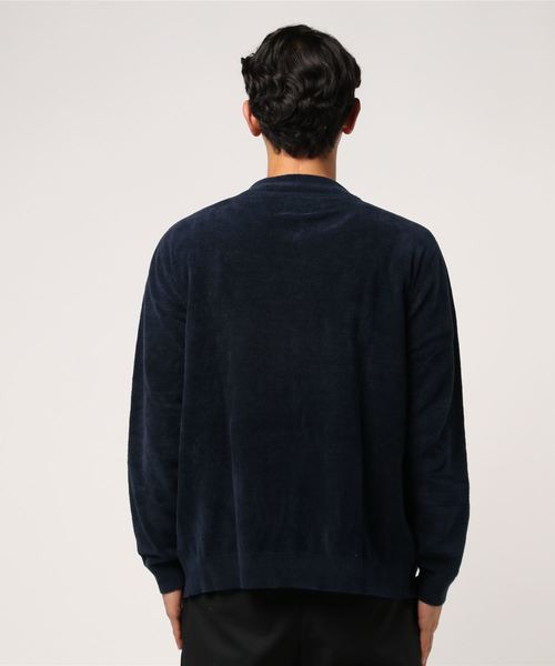 three dots（スリードッツ）の「three dots パイルジップアップ