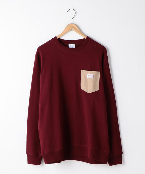 coen（コーエン）の「SMITH別注ポケットスウェットクルーネック(一部WEB限定カラー)（スウェット・メンズ・グレー/ブラック/グレー系その他/ワイン/ネイビー/レッド系その他・LARGE/MEDIUM/SMALL/X-LARGE）」の11枚目の写真