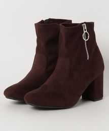 サークルファスナーストレッチブーツ