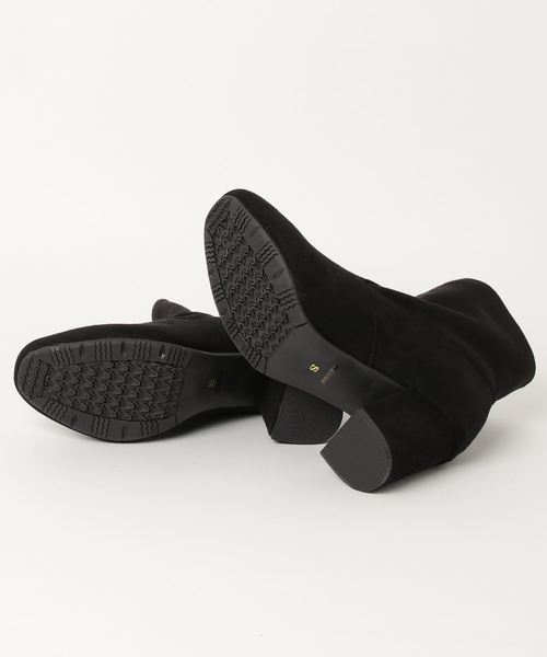 GeeRA（ジーラ）の「サークルファスナーストレッチブーツ（ブーツ・レディース・ブラック/ダークブラウン/グレー/ブラック系その他/キャメル/チェック・SMALL/MEDIUM/LARGE/X-LARGE）」の8枚目の写真