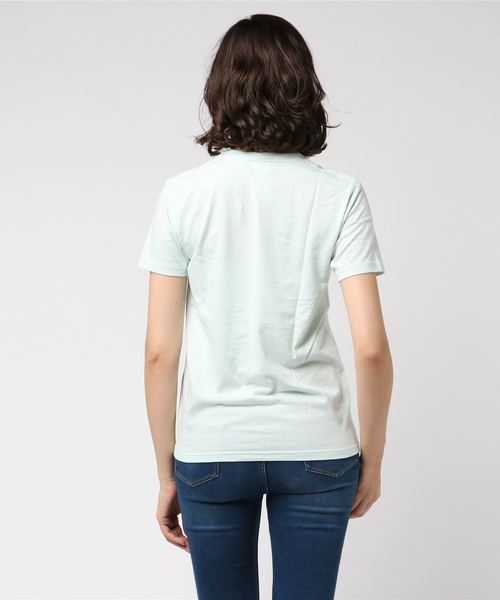 OLD BETTY'S（オールドベティーズ）の「Standard T-shirts/スタンダード Tシャツ（Tシャツ/カットソー・レディース・チャコールグレー/杢グレー/ブルー/ライトイエロー/ライトピンク・S）」の7枚目の写真