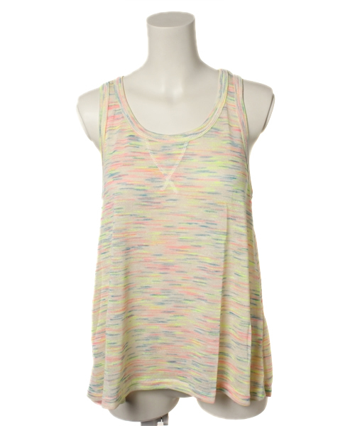 チチカカ（チチカカ）の「MIXメランジタンクトップ（タンクトップ・レディース・ホワイト/ブラック/ピンク・FREE）」の2枚目の写真