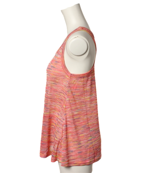 チチカカ（チチカカ）の「MIXメランジタンクトップ（タンクトップ・レディース・ホワイト/ブラック/ピンク・FREE）」の4枚目の写真