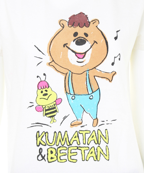 くまたん tシャツ くまモン と ちーたん シャツで熊本支援