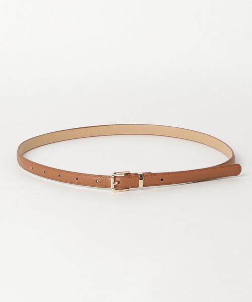 WEGO（ウィゴー）の「WEGO/細ベルト（ベルト・レディース・ワイン/パープル/マスタード/ダークグリーン/キャメル/ブラック・FREE）」の5枚目の写真