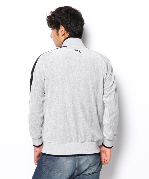 PUMA（プーマ）の「ベロアジャケット（その他アウター・メンズ・ブラック/ブルー/グレー・LARGE/MEDIUM/O/SMALL/XO）」の6枚目の写真