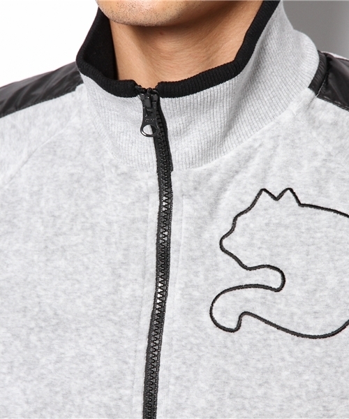 PUMA（プーマ）の「ベロアジャケット（その他アウター・メンズ・ブラック/ブルー/グレー・LARGE/MEDIUM/O/SMALL/XO）」の8枚目の写真