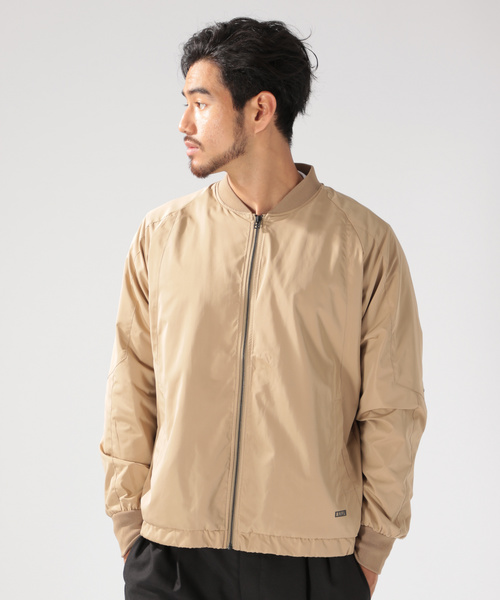 BAYFLOW(ベイフロー)の「合繊リブブルゾン(ブルゾン・メンズ・ブラック/ベージュ・SMALL/MEDIUM/LARGE)」の6枚目の写真