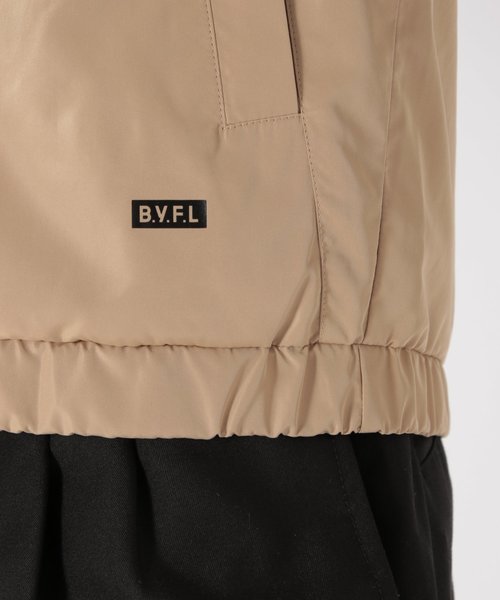 BAYFLOW(ベイフロー)の「合繊リブブルゾン(ブルゾン・メンズ・ブラック/ベージュ・SMALL/MEDIUM/LARGE)」の14枚目の写真