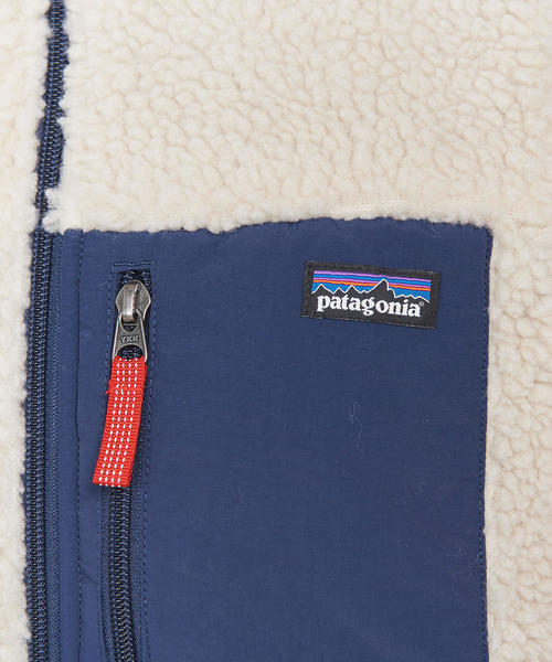 patagonia（パタゴニア）の「＜patagonia（パタゴニア）＞kids Retro-X JACKET/フリースジャケットΨ（その他アウター・レディース・ネイビー/パープル・XX-LARGE）」の10枚目の写真