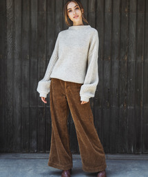 ALEXIA STAM | Wide Wale Corduroy Pants/ワイドパンツ(その他パンツ)