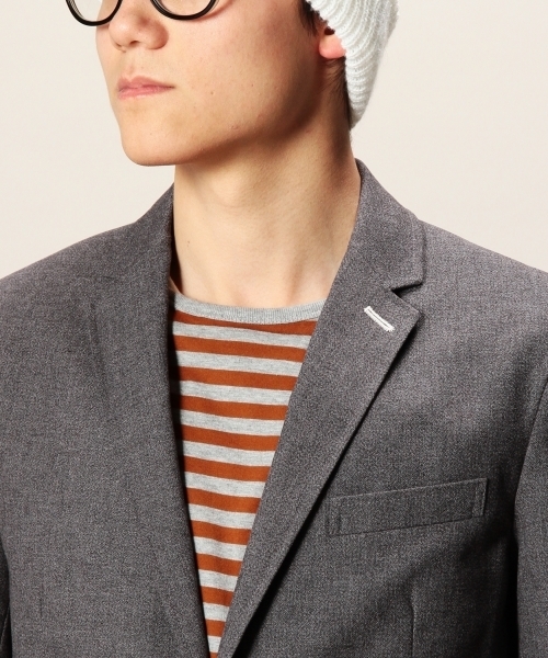 BEAUTY&YOUTH UNITED ARROWS（ビューティーアンドユースユナイテッドアローズ）の「BY TC/ホップサック 2ボタン ジャケット（テーラードジャケット・メンズ・ダークグレー/ネイビー・SMALL/MEDIUM/LARGE/X-LARGE）」の6枚目の写真
