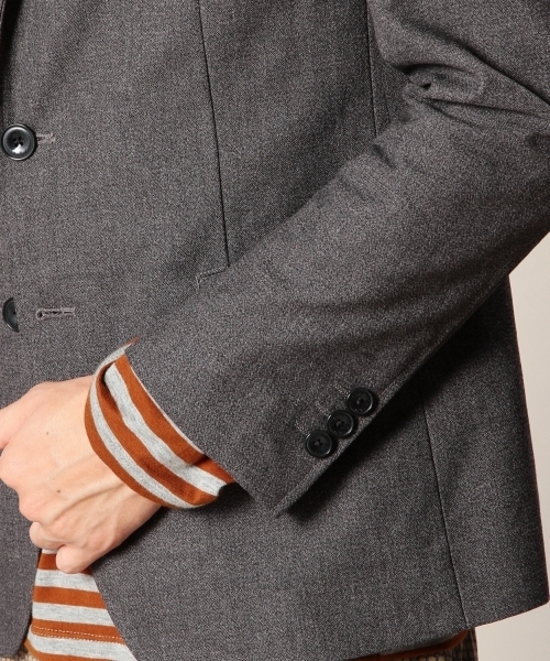 BEAUTY&YOUTH UNITED ARROWS（ビューティーアンドユースユナイテッドアローズ）の「BY TC/ホップサック 2ボタン ジャケット（テーラードジャケット・メンズ・ダークグレー/ネイビー・SMALL/MEDIUM/LARGE/X-LARGE）」の7枚目の写真