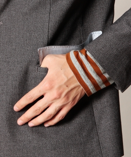 BEAUTY&YOUTH UNITED ARROWS（ビューティーアンドユースユナイテッドアローズ）の「BY TC/ホップサック 2ボタン ジャケット（テーラードジャケット・メンズ・ダークグレー/ネイビー・SMALL/MEDIUM/LARGE/X-LARGE）」の8枚目の写真