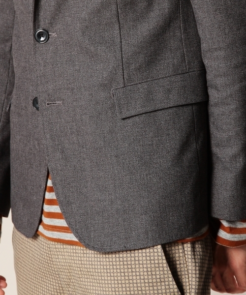 BEAUTY&YOUTH UNITED ARROWS（ビューティーアンドユースユナイテッドアローズ）の「BY TC/ホップサック 2ボタン ジャケット（テーラードジャケット・メンズ・ダークグレー/ネイビー・SMALL/MEDIUM/LARGE/X-LARGE）」の9枚目の写真