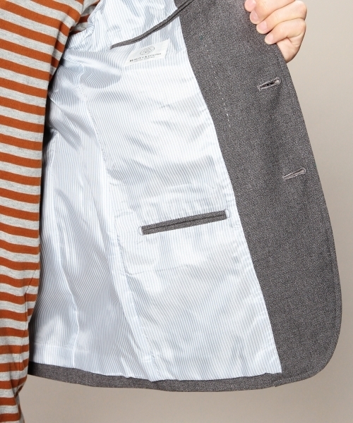 BEAUTY&YOUTH UNITED ARROWS（ビューティーアンドユースユナイテッドアローズ）の「BY TC/ホップサック 2ボタン ジャケット（テーラードジャケット・メンズ・ダークグレー/ネイビー・SMALL/MEDIUM/LARGE/X-LARGE）」の12枚目の写真