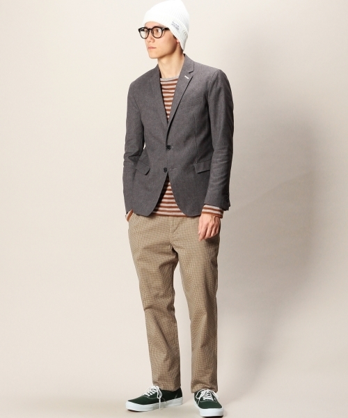 BEAUTY&YOUTH UNITED ARROWS（ビューティーアンドユースユナイテッドアローズ）の「BY TC/ホップサック 2ボタン ジャケット（テーラードジャケット・メンズ・ダークグレー/ネイビー・SMALL/MEDIUM/LARGE/X-LARGE）」の13枚目の写真