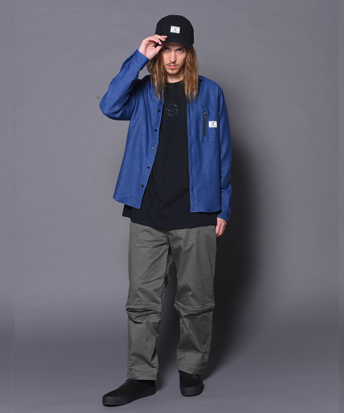 VIRGOwearworks(ヴァルゴウェアワークス)の「STRETCH DENIM SHIRTS(シャツ/ブラウス・メンズ・ホワイト/ブラック/ブルー・2/3/4)」の7枚目の写真