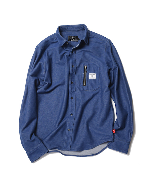VIRGOwearworks(ヴァルゴウェアワークス)の「STRETCH DENIM SHIRTS(シャツ/ブラウス・メンズ・ホワイト/ブラック/ブルー・2/3/4)」の10枚目の写真