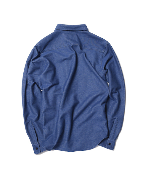 VIRGOwearworks(ヴァルゴウェアワークス)の「STRETCH DENIM SHIRTS(シャツ/ブラウス・メンズ・ホワイト/ブラック/ブルー・2/3/4)」の9枚目の写真