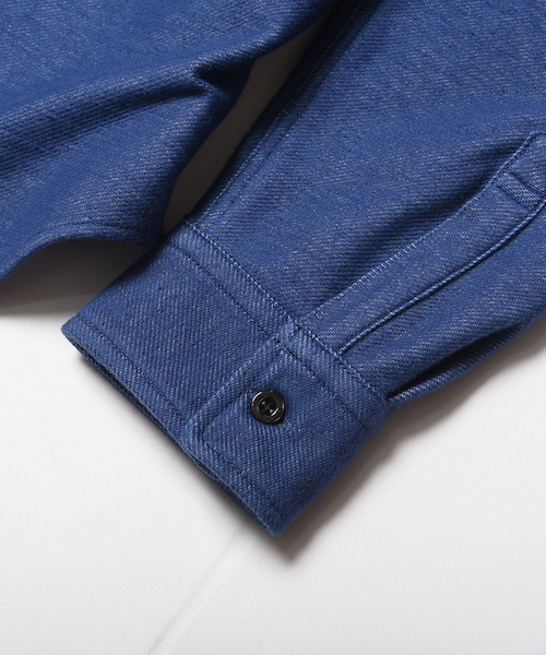 VIRGOwearworks(ヴァルゴウェアワークス)の「STRETCH DENIM SHIRTS(シャツ/ブラウス・メンズ・ホワイト/ブラック/ブルー・2/3/4)」の8枚目の写真