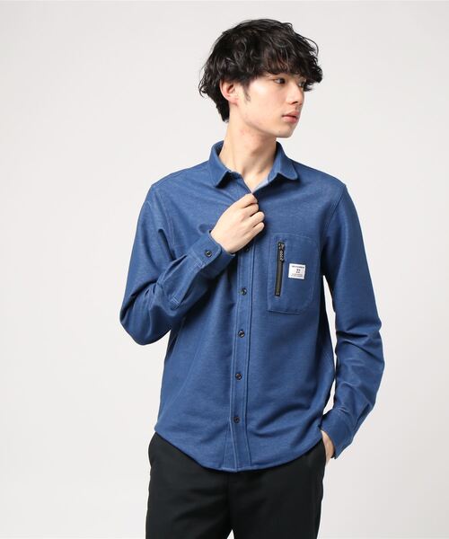 VIRGOwearworks(ヴァルゴウェアワークス)の「STRETCH DENIM SHIRTS(シャツ/ブラウス・メンズ・ホワイト/ブラック/ブルー・2/3/4)」の19枚目の写真