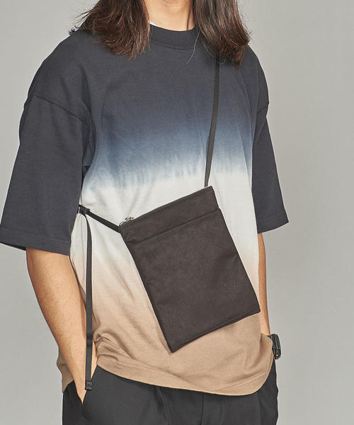 BEAUTY&YOUTH UNITED ARROWS(ビューティーアンドユースユナイテッドアローズ)の「BY ライトファブリック ミニショルダー :(ショルダーバッグ・メンズ・ブラック/その他1/ベージュ/グレー・FREE)」の16枚目の写真