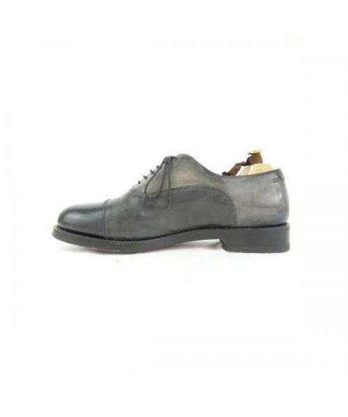 サントーニ　santoni グレーベージュ　スエードドレスシューズ 25.5 サントーニ santoni グレーベージュ スエードドレスシューズ