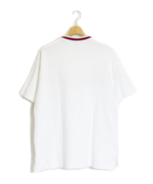 Champion(チャンピオン)の「Champion/チャンピオン ラインリブロゴTEE(Tシャツ/カットソー・メンズ・ホワイト/ブラック/レッド・M/L/XL)」の11枚目の写真