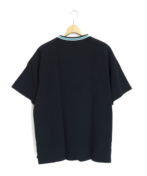Champion(チャンピオン)の「Champion/チャンピオン ラインリブロゴTEE(Tシャツ/カットソー・メンズ・ホワイト/ブラック/レッド・M/L/XL)」の10枚目の写真