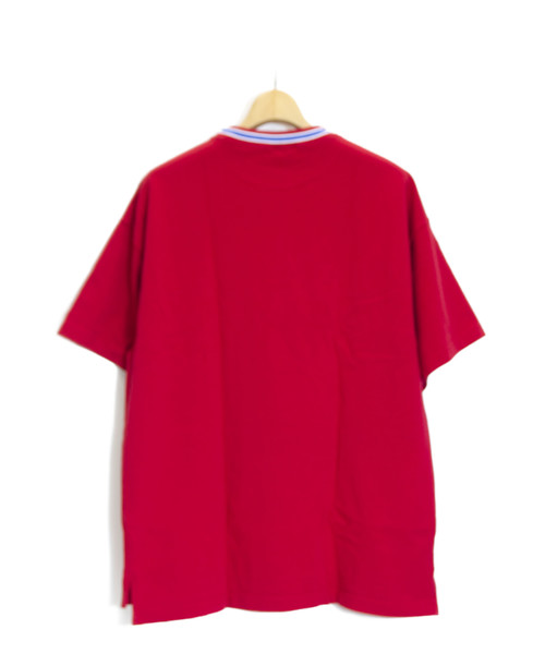 Champion(チャンピオン)の「Champion/チャンピオン ラインリブロゴTEE(Tシャツ/カットソー・メンズ・ホワイト/ブラック/レッド・M/L/XL)」の9枚目の写真